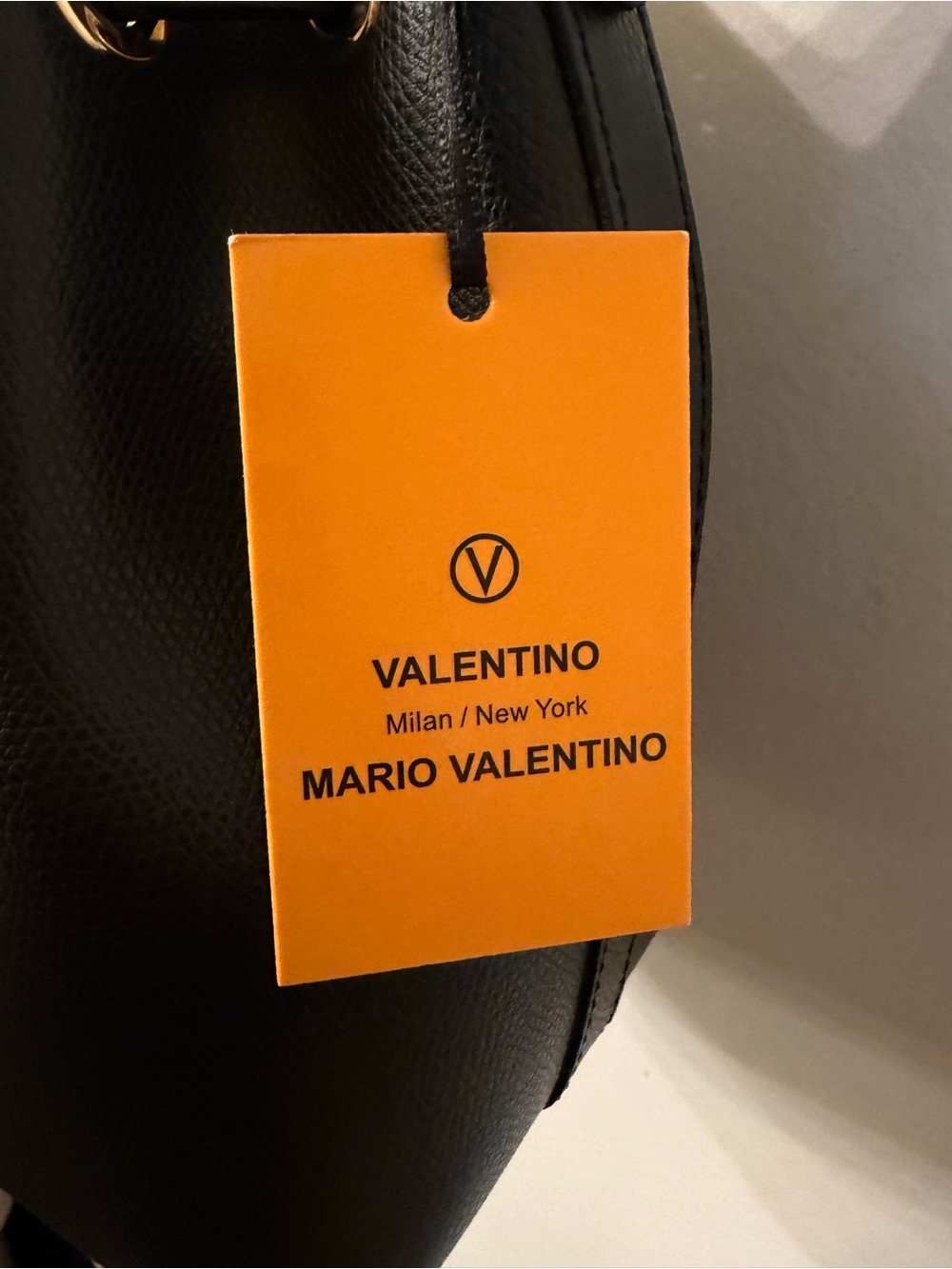 Valentino by Mario Valentino Jules Bonbonniere Bucket Bag Black Made in Italy - Picture 6 of 7